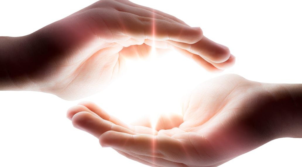 Afbeelding van Universal White Time Healing op afstand.